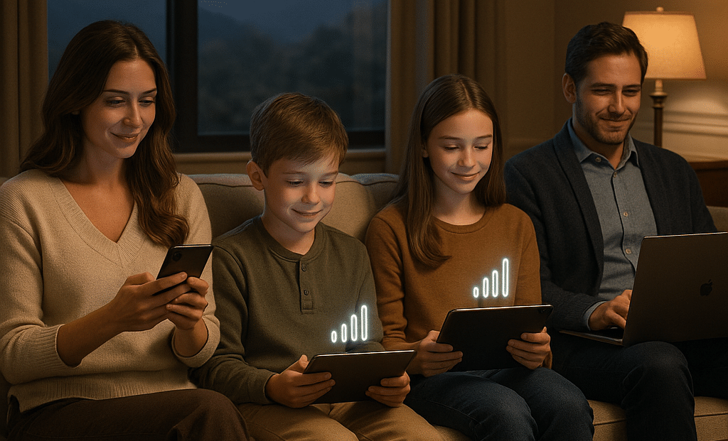 تقوية شبكات المحمول